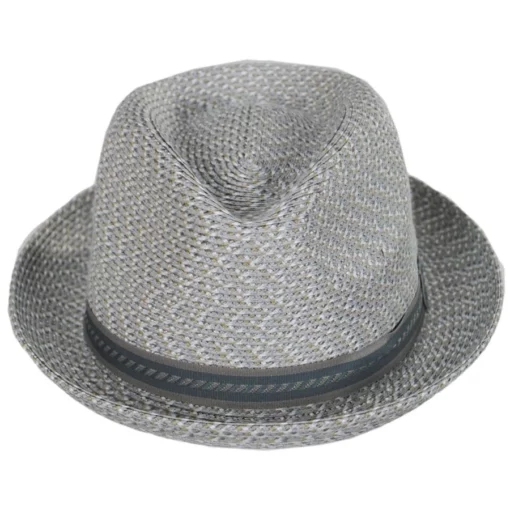 Bailey Mannes Poly Braid Fedora Hat -Brixton Hats shop 461966