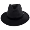 Brixton Hats Messer X Adventure Cotton Safari Fedora Hat - Black 1 Brixton Hats Messer X Adventure Cotton Safari Fedora Hat - Black -Brixton Hats shop 462684