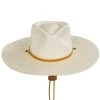 Biltmore Vintage Couture Canyon Moon Palm Straw Rancher Fedora Hat -Brixton Hats shop 463115