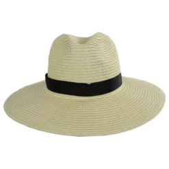 Nikki Beach Andi Toyo Braid Fedora Hat