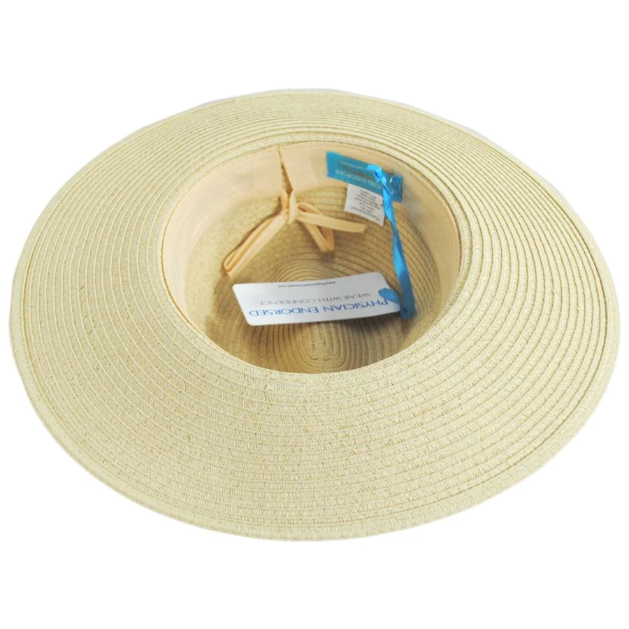 Nikki Beach Andi Toyo Braid Fedora Hat 5 Nikki Beach Andi Toyo Braid Fedora Hat - Image 3