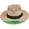 Brixton Hats Hunter Malan Straw Fedora Hat -Brixton Hats shop 463547