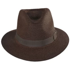 Brixton Hats Rio Toyo Straw Safari Fedora Hat