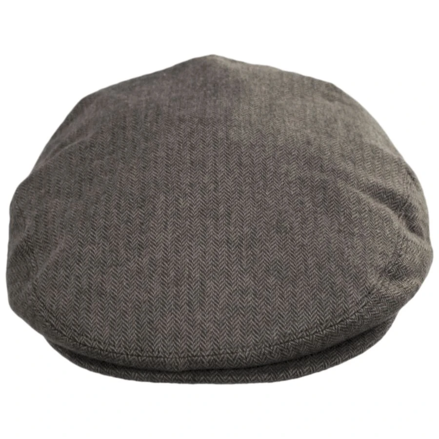Baskerville Hat Company Swansea Cotton Herringbone Ivy Cap 3 Baskerville Hat Company Swansea Cotton Herringbone Ivy Cap