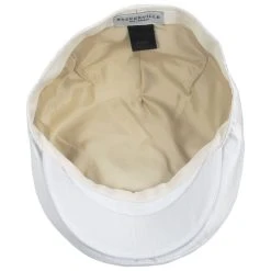 Baskerville Hat Company Llanddew Cotton Herringbone Ivy Cap - Ivory 7 Baskerville Hat Company Llanddew Cotton Herringbone Ivy Cap - Ivory -Brixton Hats shop 465651