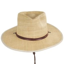 Scala Sandy Cay Raffia Straw Outback Hat