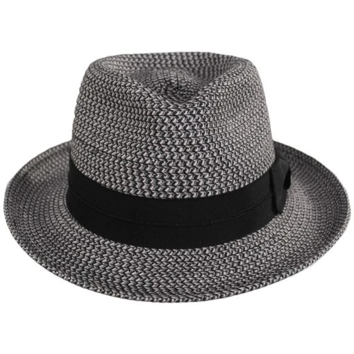 Scala Marton Toyo Straw Fedora Hat -Brixton Hats shop 466256