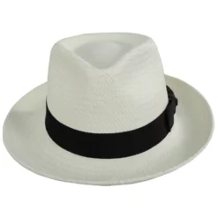 Scala Botanic Toyo Straw Fedora Hat