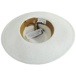 Nikki Beach Gianna Shantung Straw Fedora Hat -Brixton Hats shop 467459