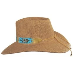 Nikki Beach La Paz Toyo Straw Rancher Fedora Hat 6 Nikki Beach La Paz Toyo Straw Rancher Fedora Hat -Brixton Hats shop 467480