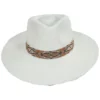 Nikki Beach Talia Toyo Straw Rancher Fedora Hat 2 Nikki Beach Talia Toyo Straw Rancher Fedora Hat -Brixton Hats shop 467513