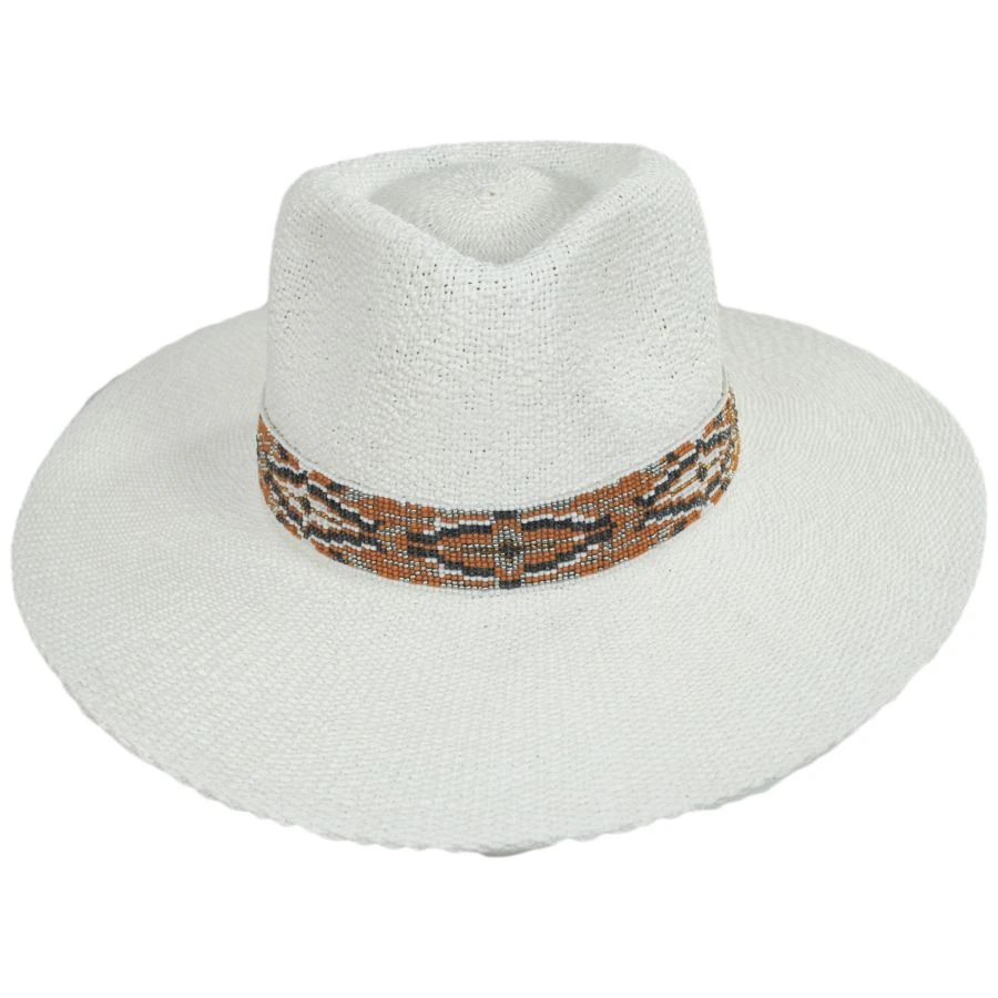 Nikki Beach Talia Toyo Straw Rancher Fedora Hat 3 Nikki Beach Talia Toyo Straw Rancher Fedora Hat