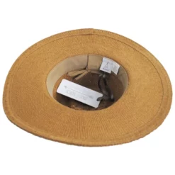 Nikki Beach Yellow Feather Toyo Straw Rancher Fedora Hat 7 Nikki Beach Yellow Feather Toyo Straw Rancher Fedora Hat -Brixton Hats shop 467528