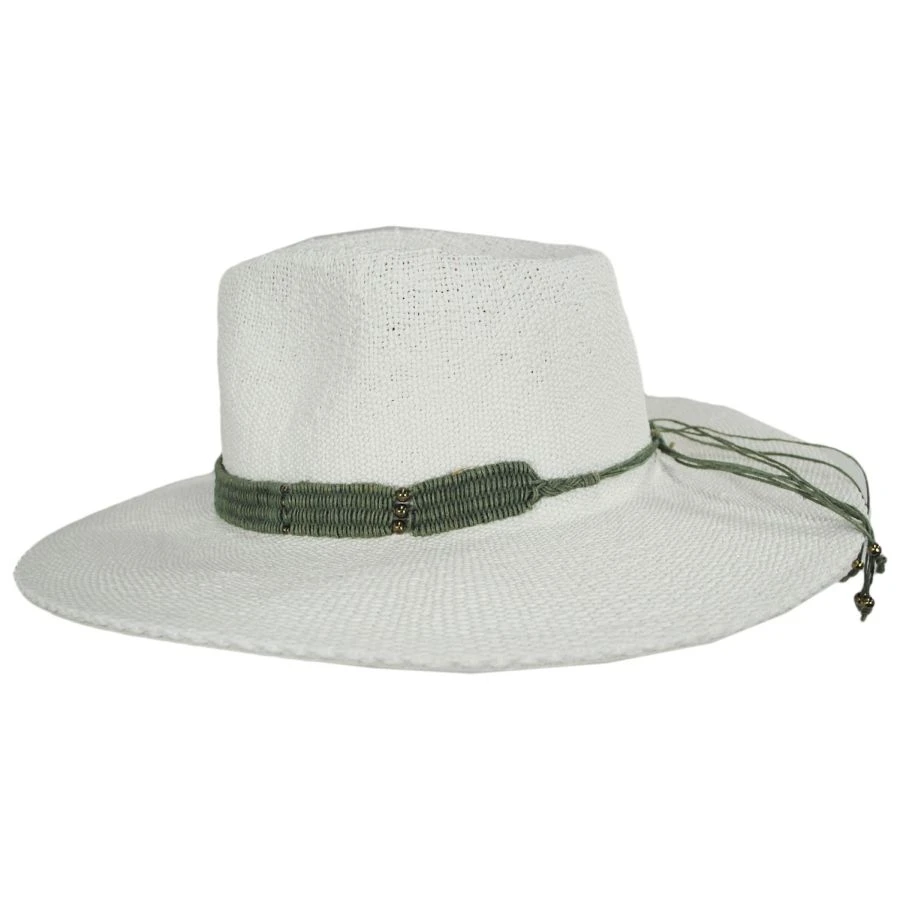 Nikki Beach Sahara Toyo Straw Fedora Hat 4 Nikki Beach Sahara Toyo Straw Fedora Hat - Image 2