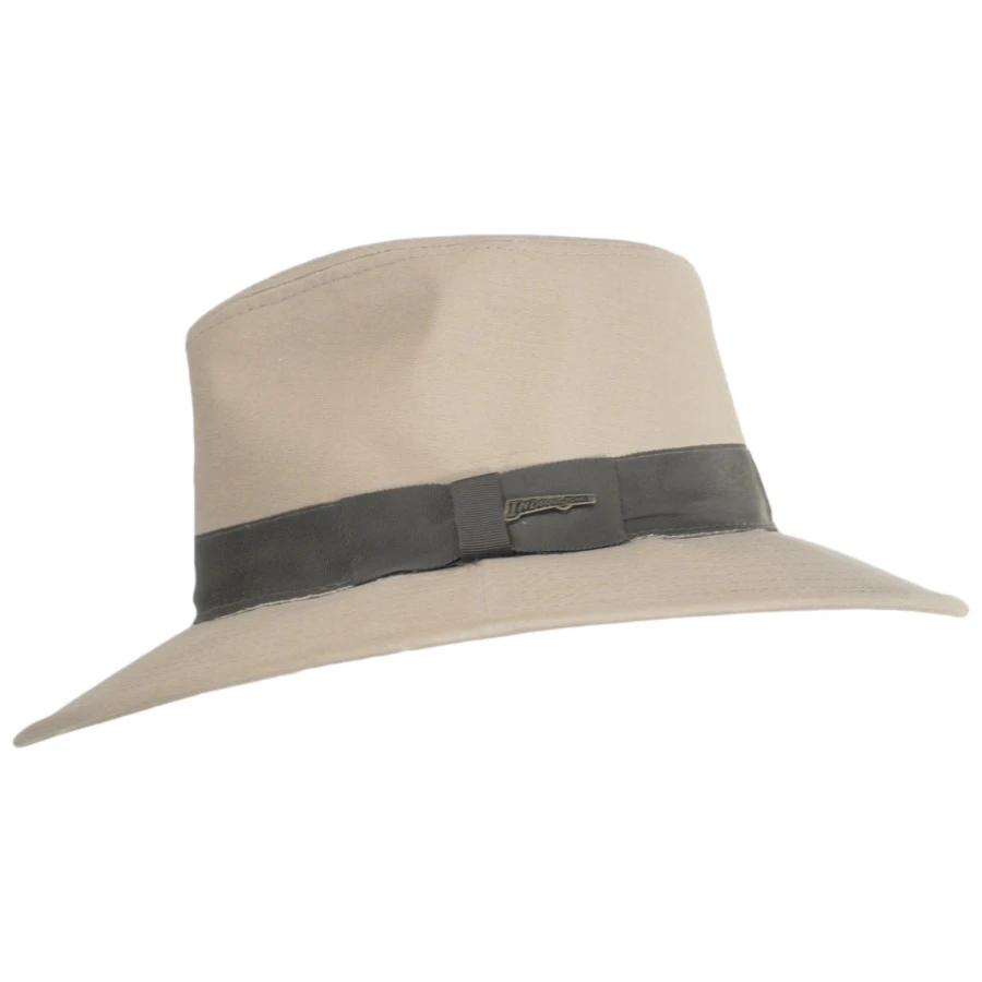 Indiana Jones Officially Licensed Cotton Safari Fedora Hat 4 Indiana Jones Officially Licensed Cotton Safari Fedora Hat - Image 2