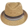 Panama Jack Bonito Toyo Straw Fedora Hat 2 Panama Jack Bonito Toyo Straw Fedora Hat -Brixton Hats shop 468159