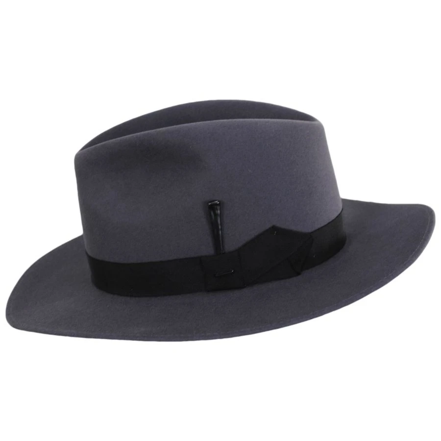 Bailey Nilson Fur Felt Fedora Hat 4 Bailey Nilson Fur Felt Fedora Hat - Image 2