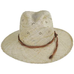 RENEGADE Florin Sisal Straw Fedora Hat