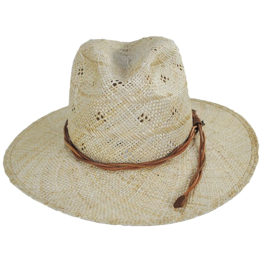 RENEGADE Florin Sisal Straw Fedora Hat 3 RENEGADE Florin Sisal Straw Fedora Hat