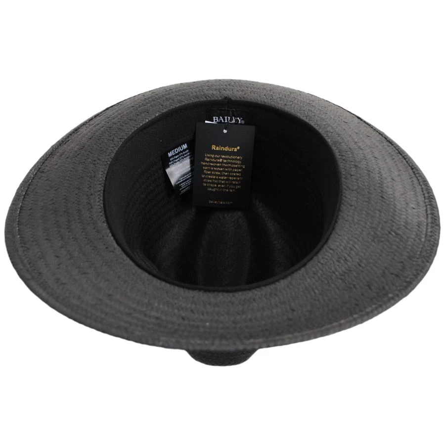Bailey Winstone Raindura Straw Fedora Hat 5 Bailey Winstone Raindura Straw Fedora Hat - Image 3