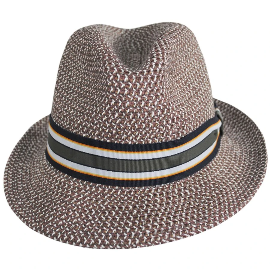 Bailey Salem Braided Toyo Straw Fedora Hat 3 Bailey Salem Braided Toyo Straw Fedora Hat