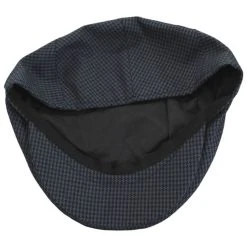 BIGALLI Two-Tone Houndstooth Ivy Cap -Brixton Hats shop 473790