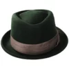 Brixton Hats Stout Wool Felt Diamond Crown Fedora Hat - Moss 2 Brixton Hats Stout Wool Felt Diamond Crown Fedora Hat - Moss -Brixton Hats shop 474690