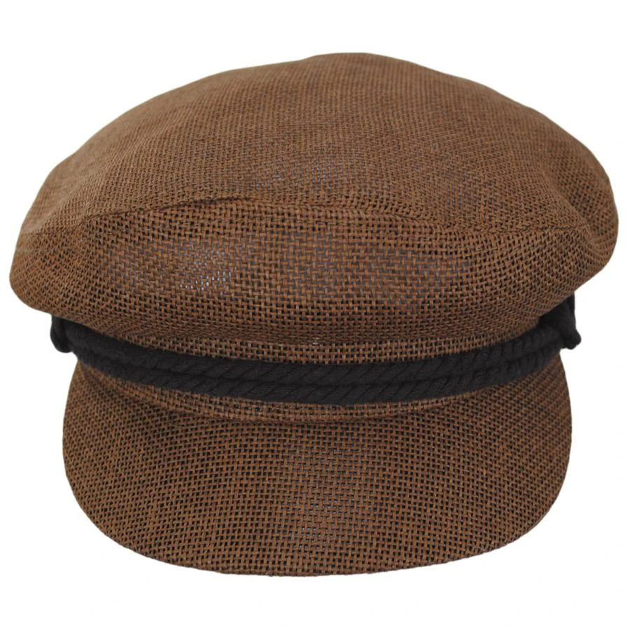 Brixton Hats Toyo Straw Fiddler Cap - Desert 3 Brixton Hats Toyo Straw Fiddler Cap - Desert