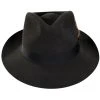 Stetson Downs Fur Felt Fedora Hat - Graphite 1 Stetson Downs Fur Felt Fedora Hat - Graphite -Brixton Hats shop 476306