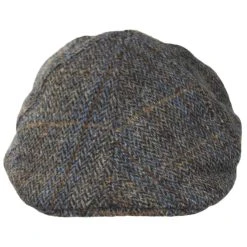 Stetson Specter Harris Tweed Wool Duckbill Ivy Cap