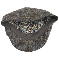Stetson Specter Harris Tweed Wool Duckbill Ivy Cap 7 Stetson Specter Harris Tweed Wool Duckbill Ivy Cap -Brixton Hats shop 476534
