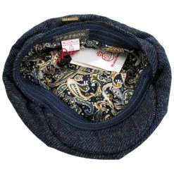 Stetson Saville Harris Tweed Wool Newsboy Cap 7 Stetson Saville Harris Tweed Wool Newsboy Cap -Brixton Hats shop 476561