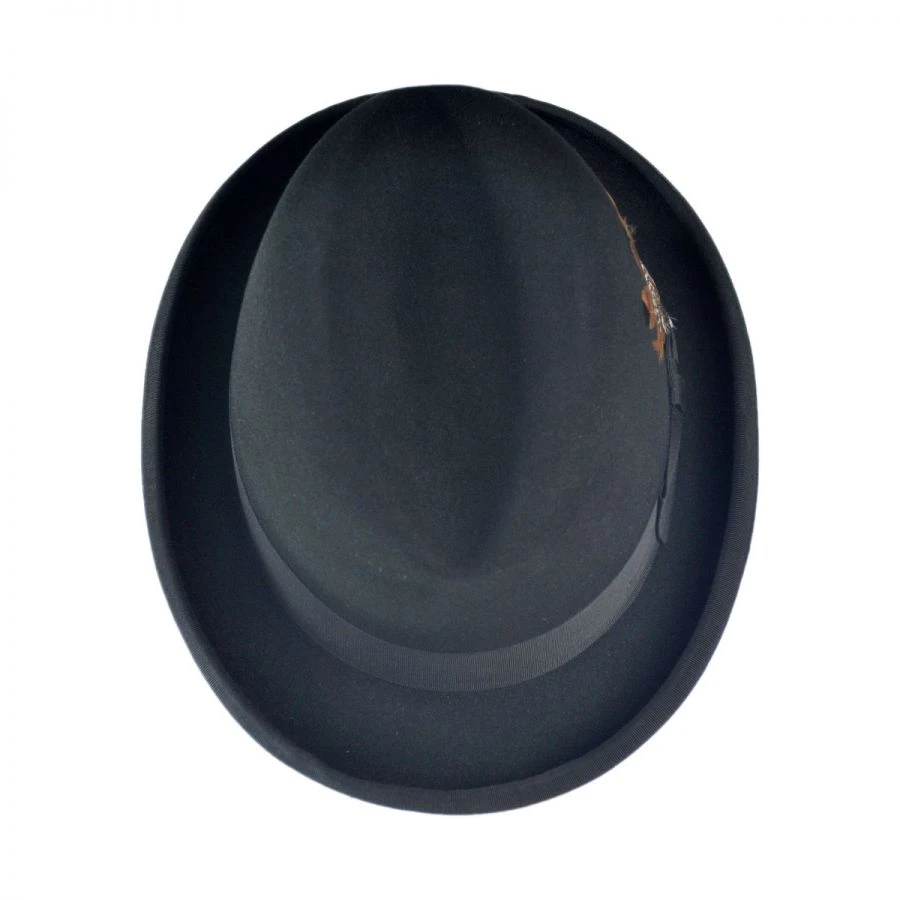 Stetson Fur Felt Homburg Hat 5 Stetson Fur Felt Homburg Hat - Image 3