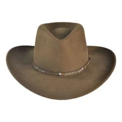 Stetson Mountain Sky Crushable Wool Felt Outback Hat