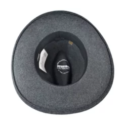 Stetson Grey Bull Crushable Wool Felt Aussie Hat 7 Stetson Grey Bull Crushable Wool Felt Aussie Hat -Brixton Hats shop 55988