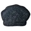 City Sport Caps Donegal Marl Tweed Wool Newsboy Cap