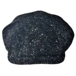 City Sport Caps Donegal Marl Tweed Wool Newsboy Cap