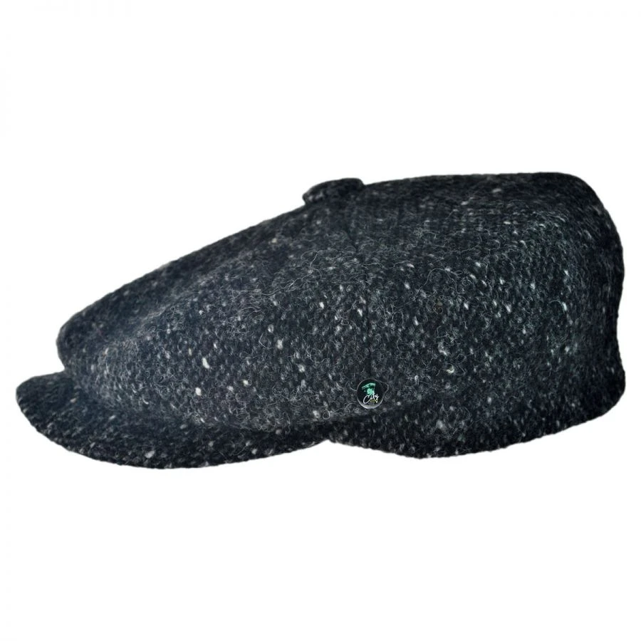 City Sport Caps Donegal Marl Tweed Wool Newsboy Cap 4 City Sport Caps Donegal Marl Tweed Wool Newsboy Cap - Image 2