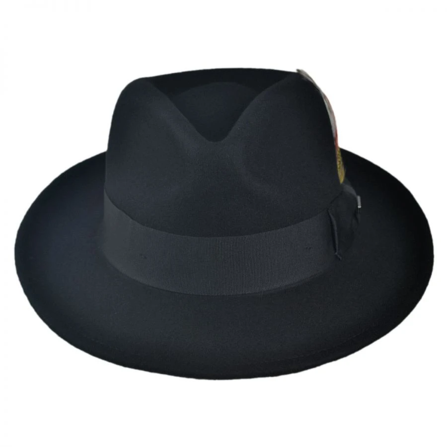 Jaxon Hats C-Crown Crushable Wool Felt Fedora Hat 3 Jaxon Hats C-Crown Crushable Wool Felt Fedora Hat