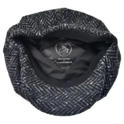 City Sport Caps Large Herringbone Donegal Tweed Wool Newsboy Cap 7 City Sport Caps Large Herringbone Donegal Tweed Wool Newsboy Cap -Brixton Hats shop 74444