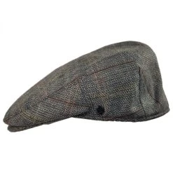 Jaxon Hats Tweed Wool Blend Ivy Cap -Brixton Hats shop 77198