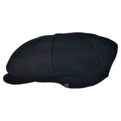 Jaxon Hats Wool Blend Solid Big Apple Cap -Brixton Hats shop 77627