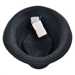 Kenny K Rasta Toyo Straw Diamond Crown Fedora Hat 7 Kenny K Rasta Toyo Straw Diamond Crown Fedora Hat -Brixton Hats shop 96709