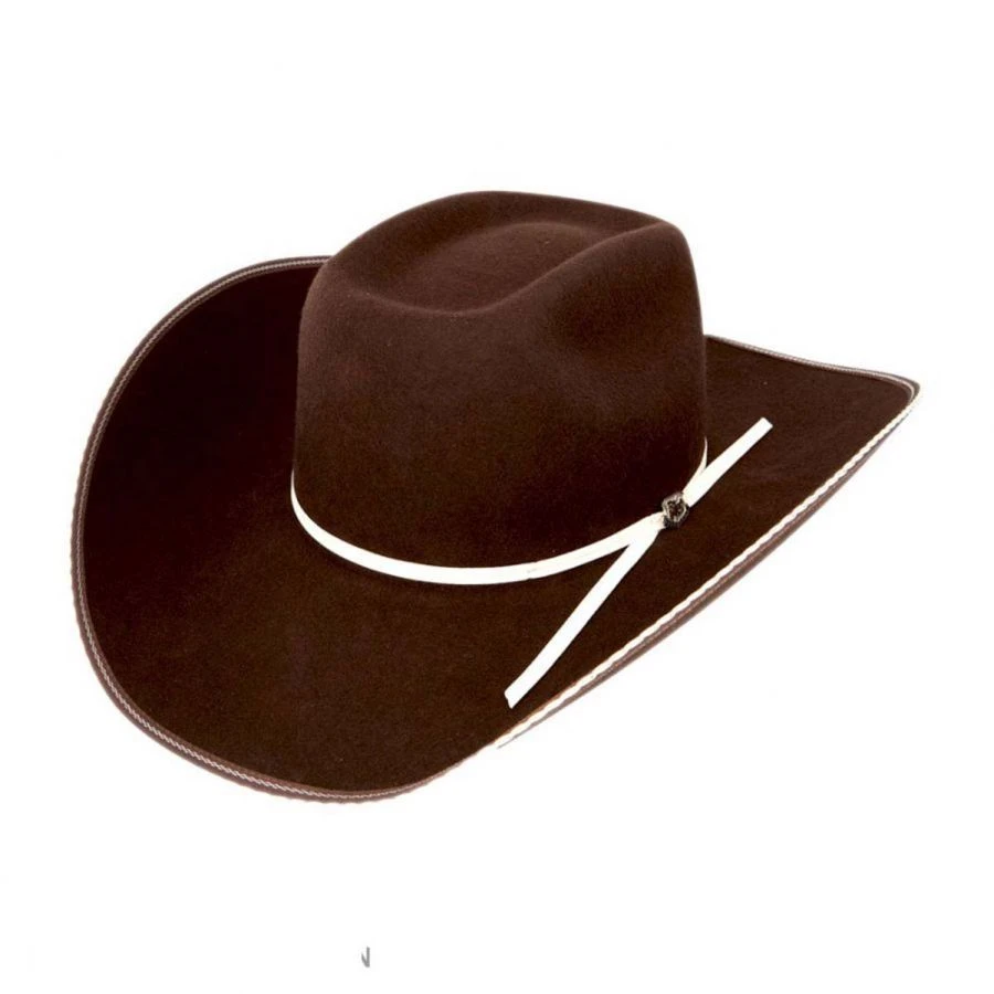 RESISTOL Tuff Hedeman Collection Snake Eyes Wool Felt Western Hat 3 RESISTOL Tuff Hedeman Collection Snake Eyes Wool Felt Western Hat
