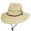 Panama Jack Aussie Palm Straw Lifeguard Hat 2 Panama Jack Aussie Palm Straw Lifeguard Hat -Brixton Hats shop size one size fits most 3