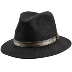Bailey Brandt Lanolux Wool Felt Fedora Hat