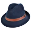 Bailey Perry Lanolux Wool Felt Fedora Hat 2 Bailey Perry Lanolux Wool Felt Fedora Hat -Brixton Hats shop size s 17