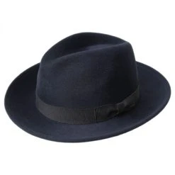 Bailey Criss Wool LiteFelt Long Teardrop Fedora Hat -Brixton Hats shop size s 25