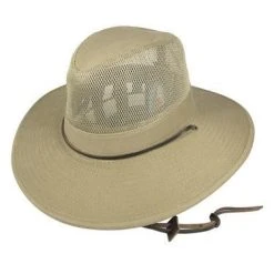Dorfman Pacific Company Mesh Crown Aussie Hat - 2X And 3X