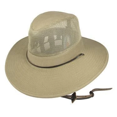 Dorfman Pacific Company Mesh Crown Aussie Hat - 2X And 3X 4 Dorfman Pacific Company Mesh Crown Aussie Hat - 2X And 3X - Image 2